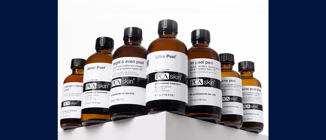 PCA skin peel bottles PCA skin peel bottles